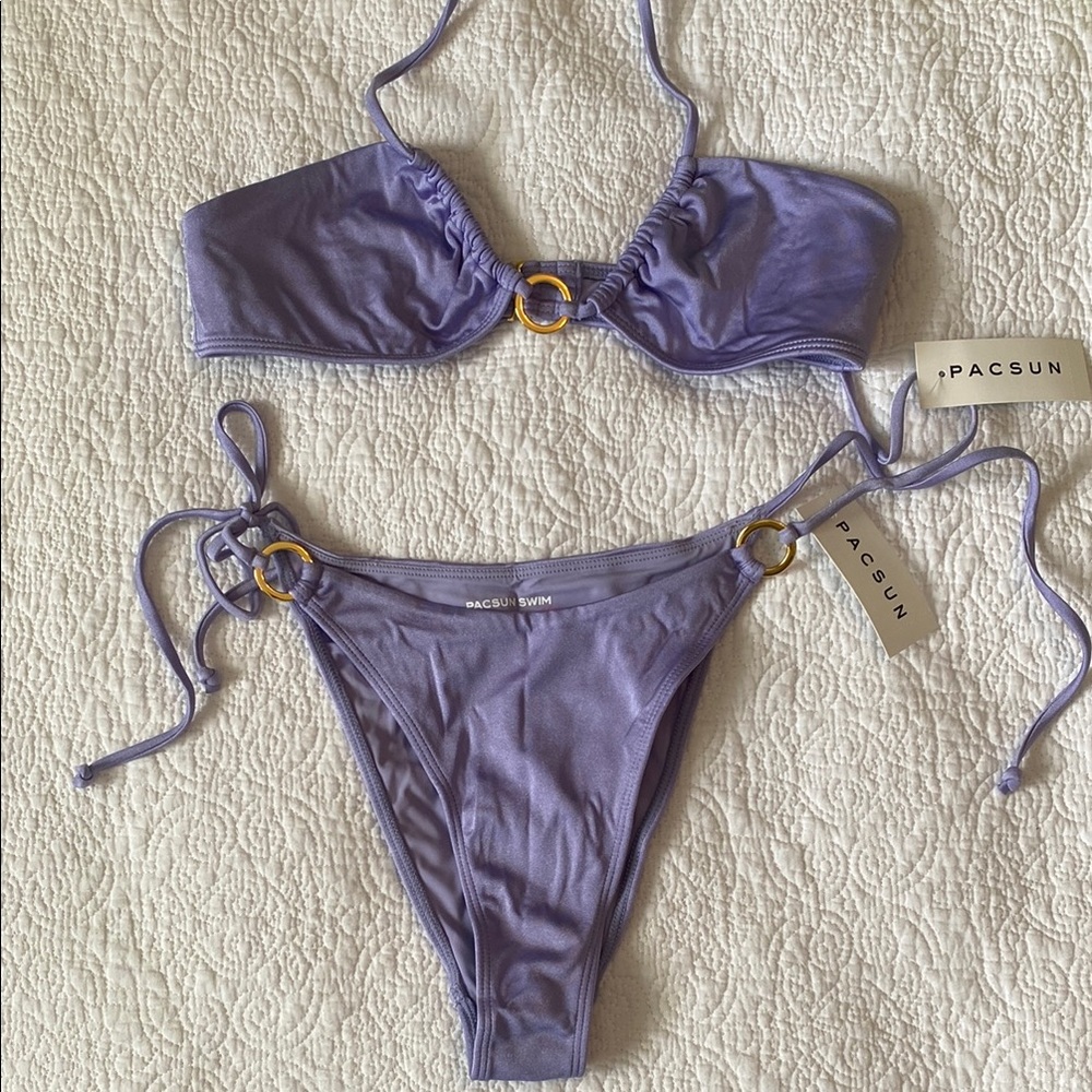 Pacsun Purple Bikini Set